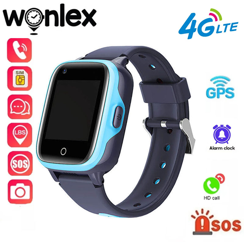 Fall Detection Watch - Wonlex Smart Watch Children GPS WiFi