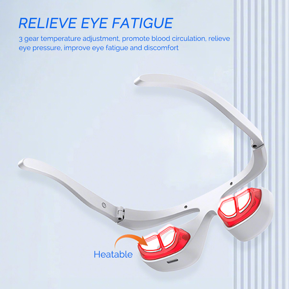Smart Eye Massager 3D Red Ligh - Light Therapy Glasses 评论和价格