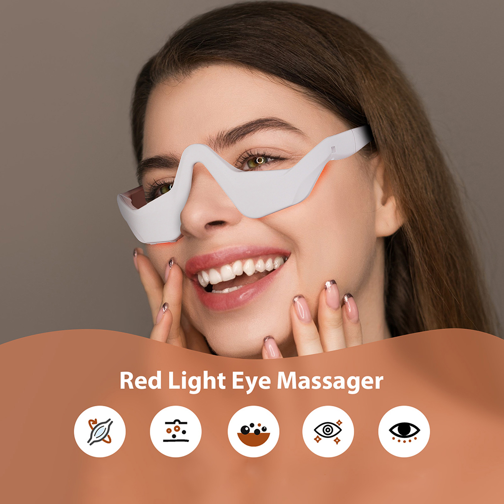 Eye Massager 3D Eyes Relax Mas - Light Therapy Glasses 评论和价格